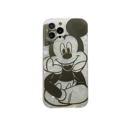 Electroplated Micky Shall Pattern iPhone Case