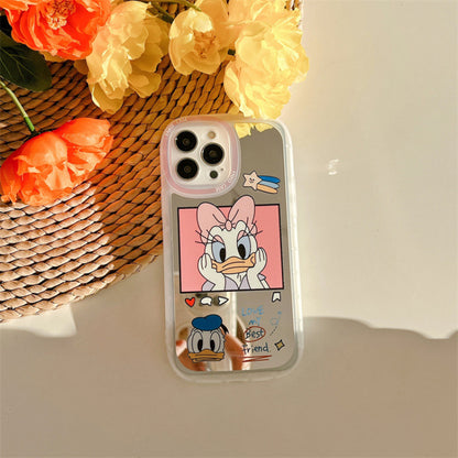 Duck Mirror Makeup iPhone Case